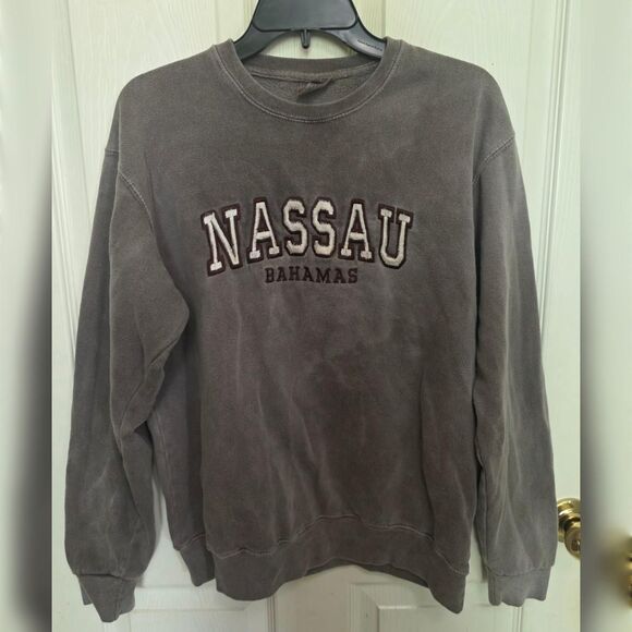 Nassau Bahamas Destinations USA Crewneck Sweatshirt - Picture 2 of 3